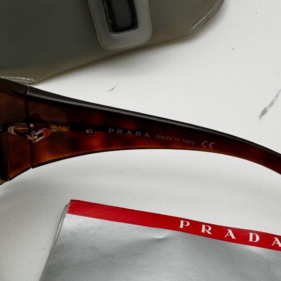 Prada Sunglasses with Tortoiseshell Frames - Picture 3 of 7